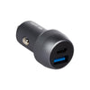 Green Lion 100W PD+QC Car Charger Type-C To Type-C 1M Cable - Grey