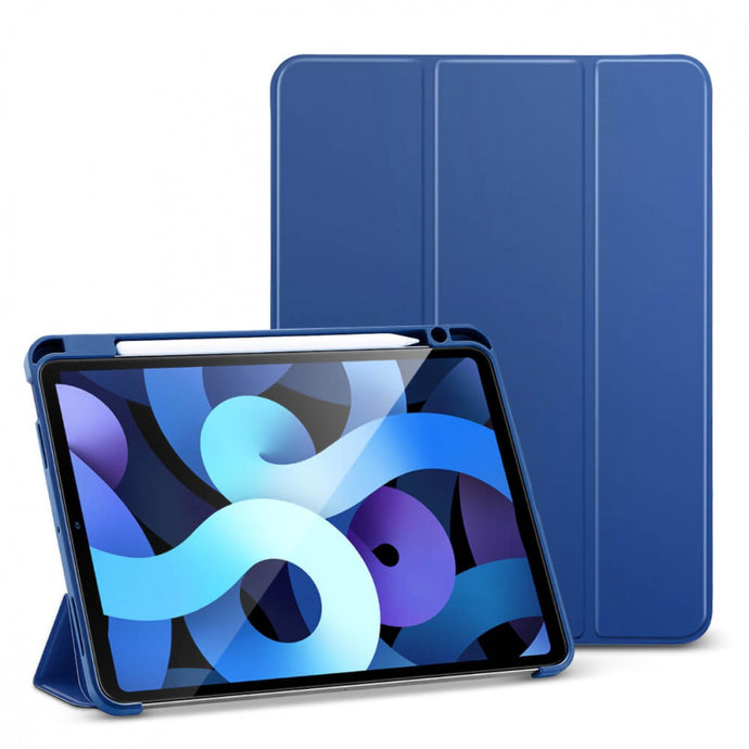 Green Premium Vegan Leather Case iPad Pro 12.9 - 2020 - Blue