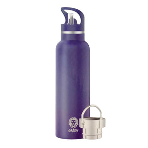 Green Vacuum Flask 600ml - Blue