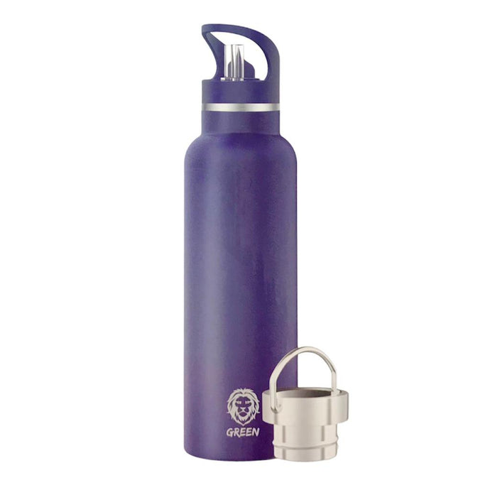 Green Vacuum Flask 600ml - Blue