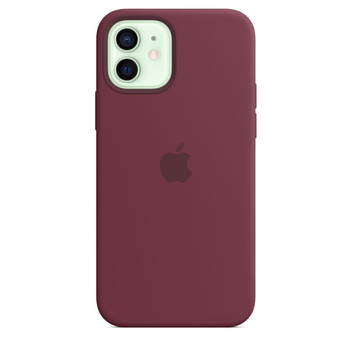iPhone 12/12 Pro Silicone Case - Maroon