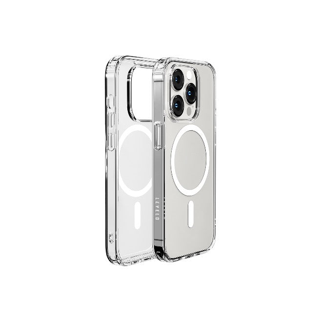 Levelo Magsafe Clara Case For 14 Pro Max - Clear