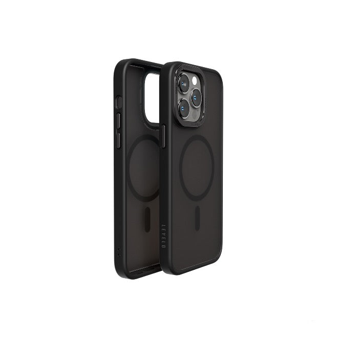 Levelo Kayo Magsafe Matte Case For 14 Pro - Black