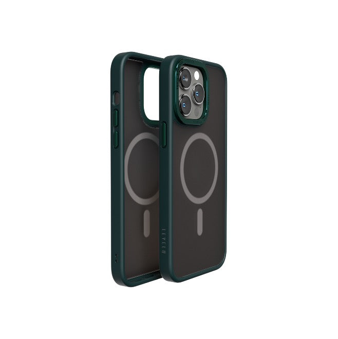 Levelo Kayo Magsafe Matte Case For 14 Pro - Green