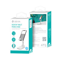 Load image into Gallery viewer, Devia Desktop Tablet Phone Stand(White)

