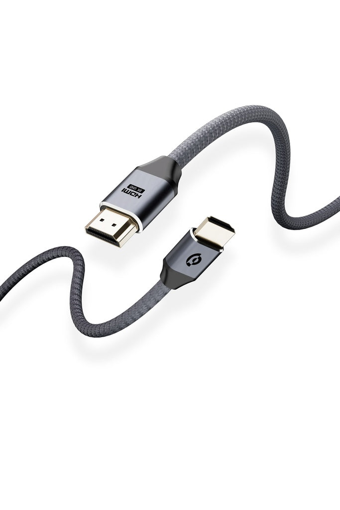 Powerology 8K HDMI Cable 24K Gold Plated Connectors 2M