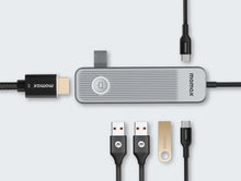 Load image into Gallery viewer, Momax Onelink 6 in 1 Multi-Funtion USB-C Hub DH16
