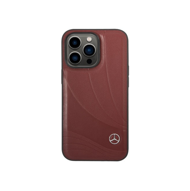 Mercedes-Benz Case For 14 Pro Max - Maroon