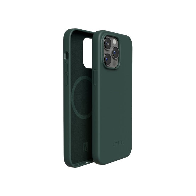 Levelo IRIS Magsafe Liquid Silicone Case For 14 Pro Max - Dark Green