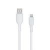 Powerology USB-A to Lightning 1.2M - White