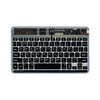 Porodo Crystal Shell Ultra-Slim Keyboard - Black