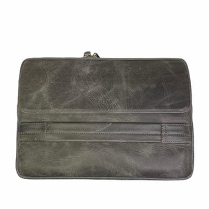 EXTEND Genuine Leather Hand Bag 1960-08 - Gray