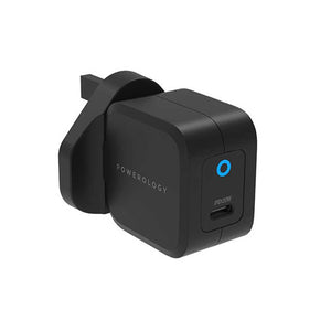 Powerology Ultra-Compact 20w Power Delivery GaN Charger