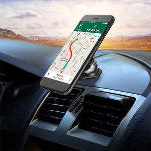 Ultra Compact Phone Magnetic car mount (Black)