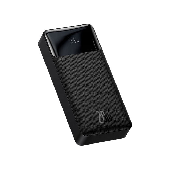 Baseus Bipow Digital Display Power Bank 20000mAh - Black