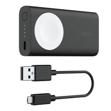 Load image into Gallery viewer, Belkin Power Bank 2K for Apple Watch - Black
