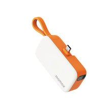 Load image into Gallery viewer, Momax 1-Power Mini 5000mAh 3-in-1 Battery Pack With Usb-C Plug IP130
