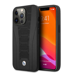 BMW Leather Case For 13 Pro - Black
