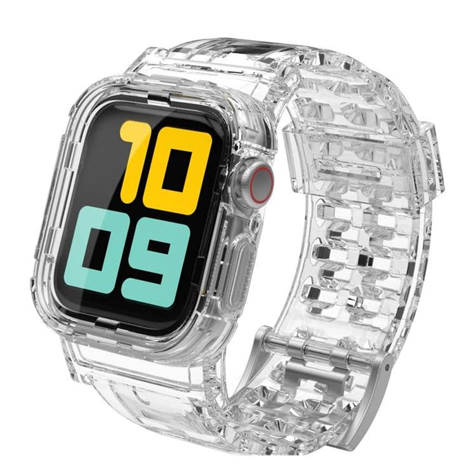 AHA Style Band With Case Ultra Transparent 42/44mm