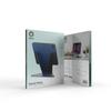 Green Stand Mate Premium Leather Case For iPad 12.9-Blue