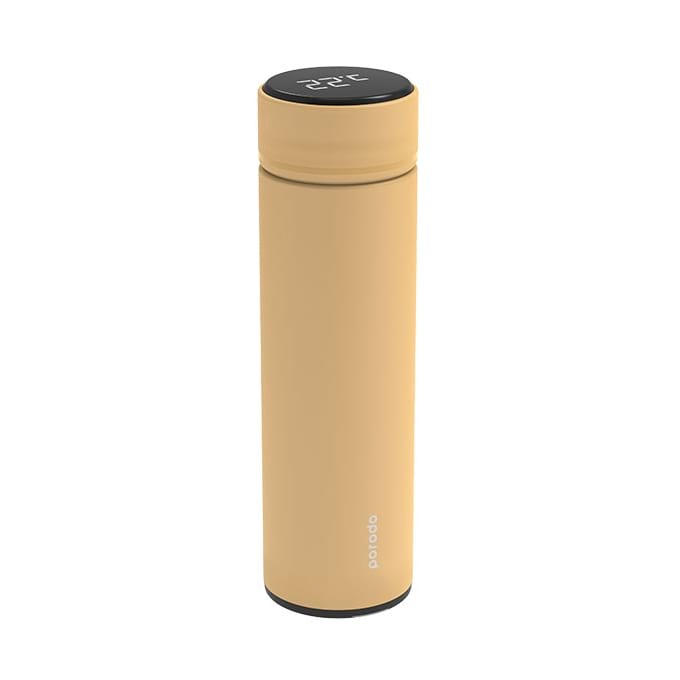 Porodo Life Style Smart Water Bottle 500ml (Yellow)