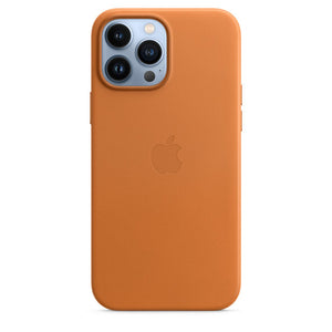 iPhone 13 ProMax Leather Case - Brown