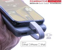 Load image into Gallery viewer, Turtle Brand PowerActive Lightning 8000mAh (Black)
