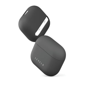 Levelo Gorra Silicone Airpods 3 Case - Black