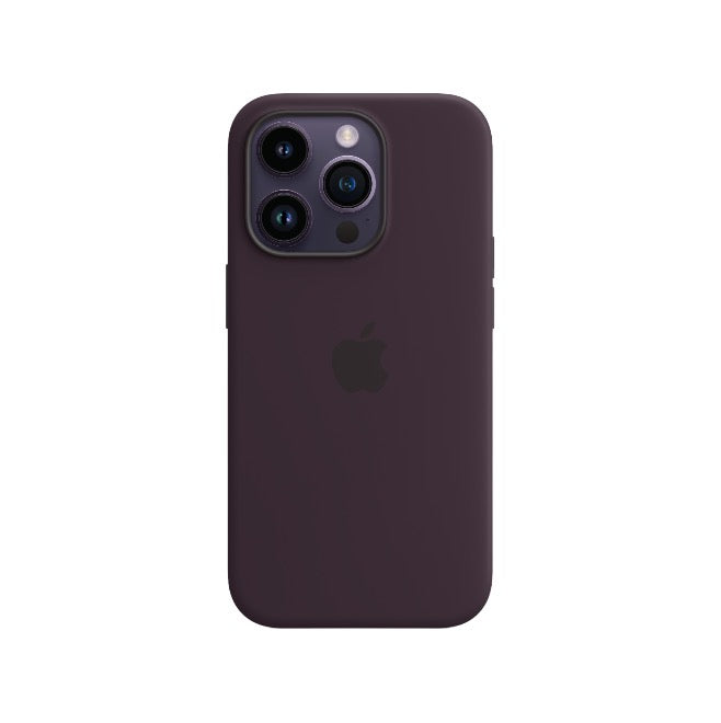 iPhone 14 Pro MagSafe Silicon Case - Maroon