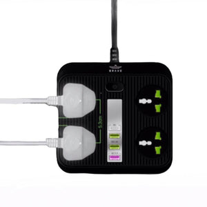 Brave power socket - Black