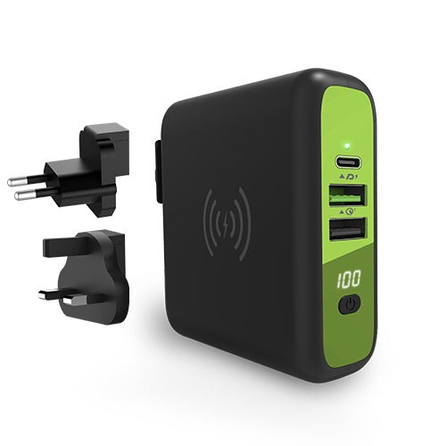 Goui MBALA Power Bank+Wirless Charger+Wall Charger 8000mAh