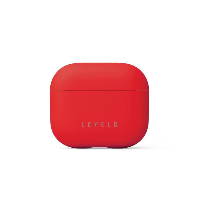 Levelo Gorra Silicone Airpods 3 Case - Red