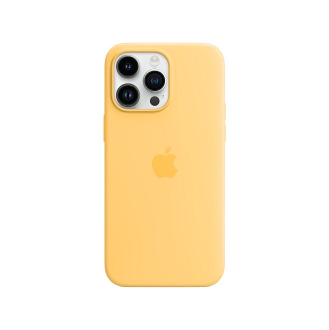 iPhone 14 Pro MagSafe Silicon Case - Yellow