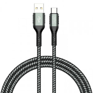 Brave Braided Data Cable USB-A to Type-C Cable 1.2M BDC-30
