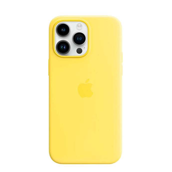 iPhone 14 Pro Max MagSafe Silicon Case - Canary Yellow