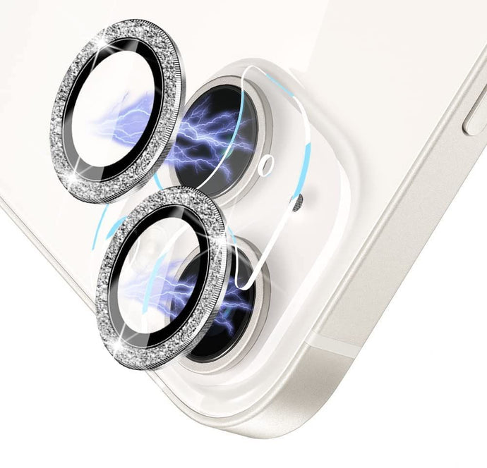 URR AR-True Color Diamond Camera Lens 14Pro/14Pro Max - Silver