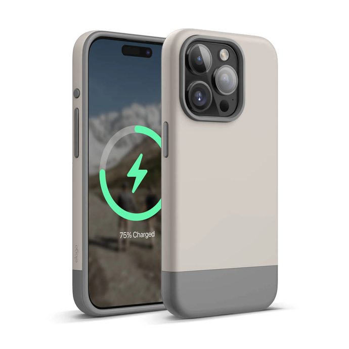 Elago Magnetic Glide Case For 15 Pro Max - Grey