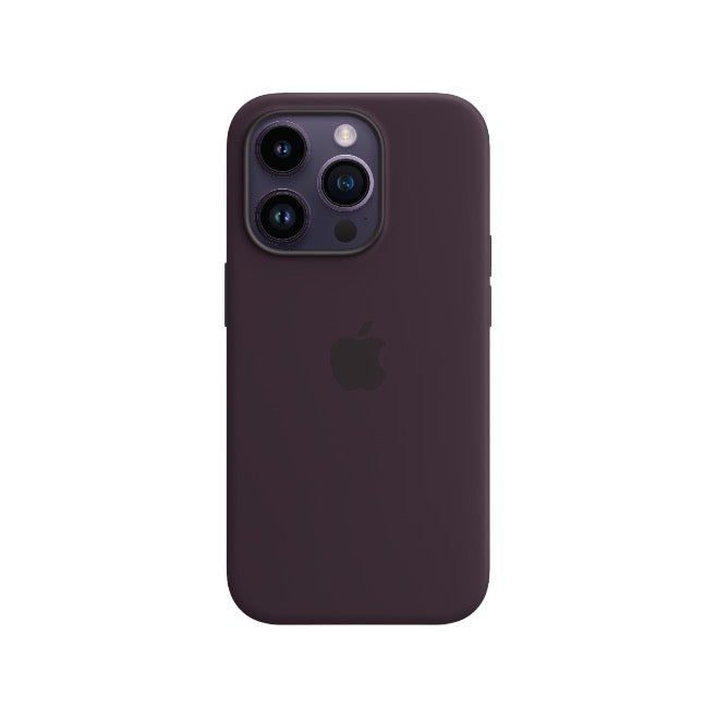 iPhone 14 Pro Max MagSafe Silicon Case - Maroon