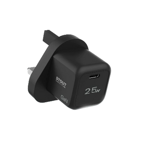 Pawa Stout GaN Travel Charger 25W-Black