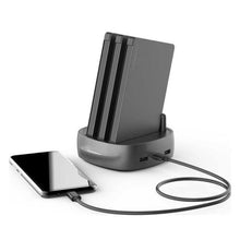 Load image into Gallery viewer, Powerology 8000mAh 3in1 Power Bank Station (Black)
