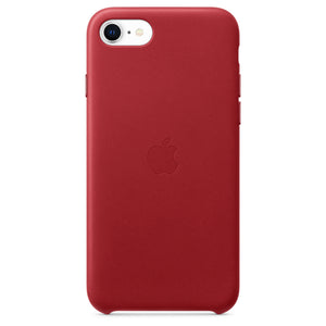 iPhone SE Leather Case - Red