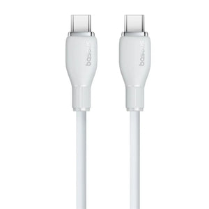 Baseus Pudding Series Fast Charging Cable USB-C To USB-C 1.2M-White