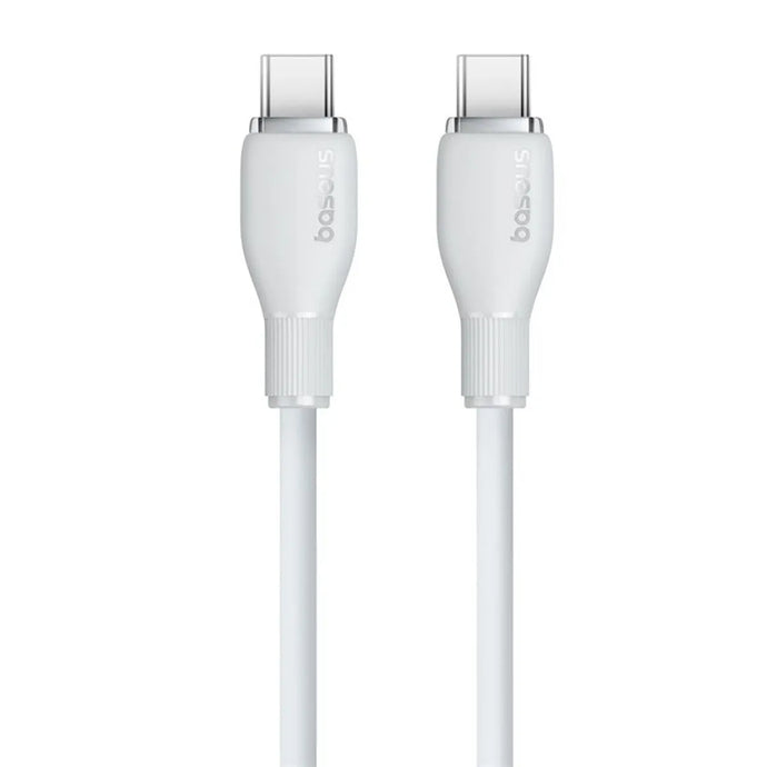Baseus Pudding Series Fast Charging Cable USB-C To USB-C 1.2M-White