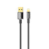 Green Lion USB-A To Lightning Tough Cable 1M-Black