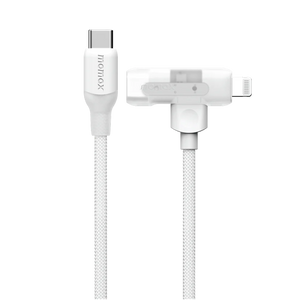 Momax 1-Link Flow Duo 2-in-1 USB-C Lightning 1.5m Braided Cable