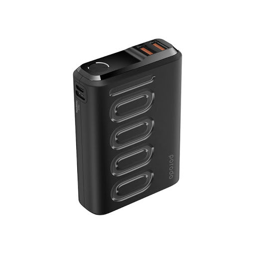 Porodo PD Power Bank 10000mAh - Black