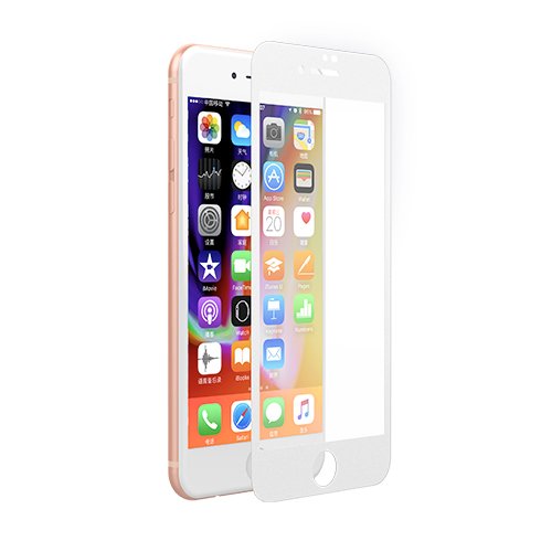Devia Tempered Glass Clear for iphone 8/7 Plus (White)