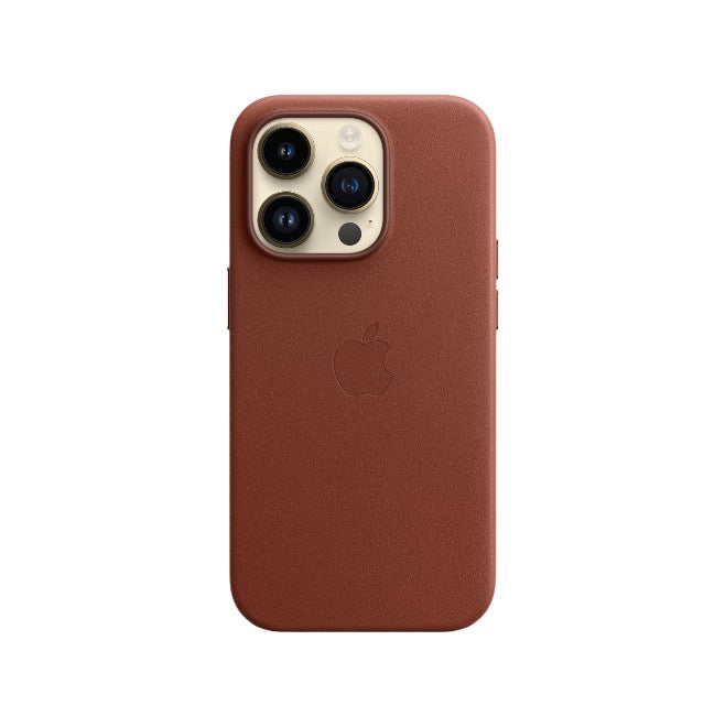 iPhone 14 Pro Max MagSafe Leather Case - Brown
