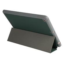 Load image into Gallery viewer, Green Premium Vegan Leather Case iPad 7/8/9 Generation 10.2 - Green
