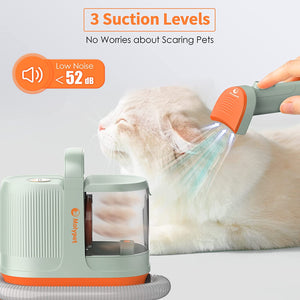 Molypet 6-IN-1 Pet Grooming Vacuum Cleaner